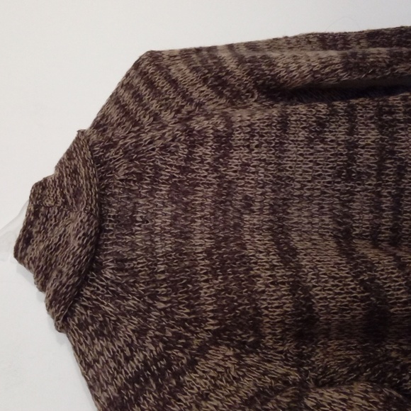 Two Tone Cropped Lightweight Waterfall Cardigan - Picture 9 of 10